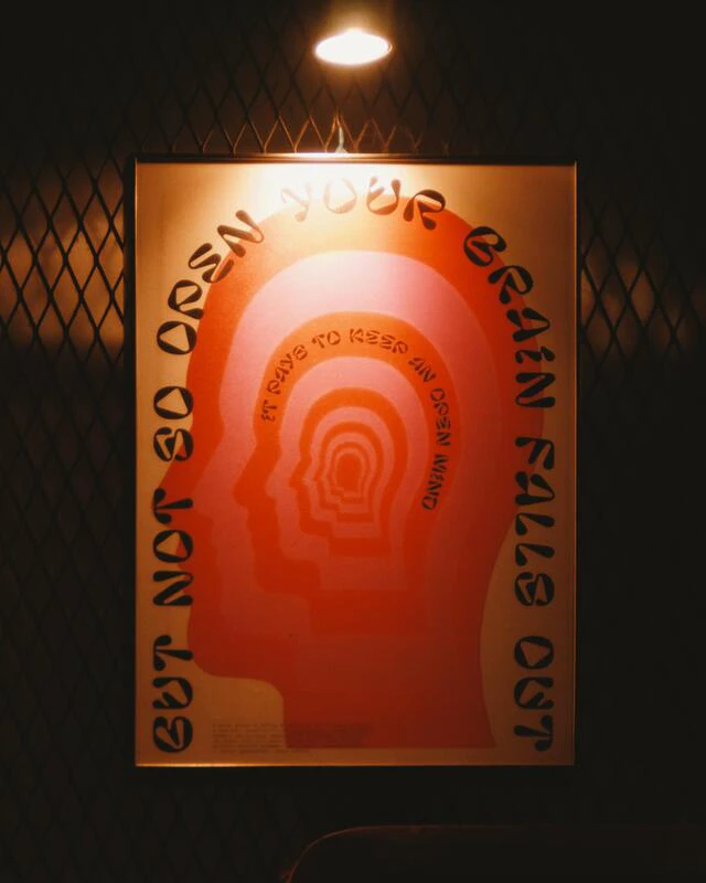 Open mind poster