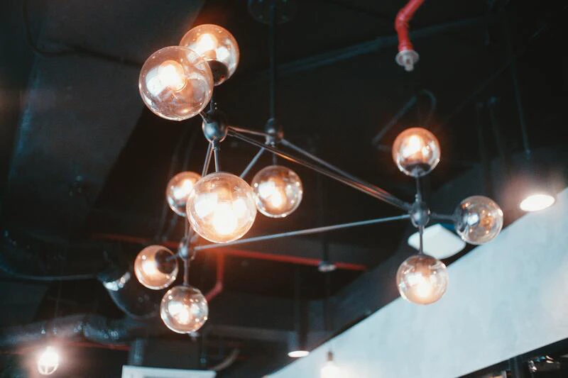 Lights over table