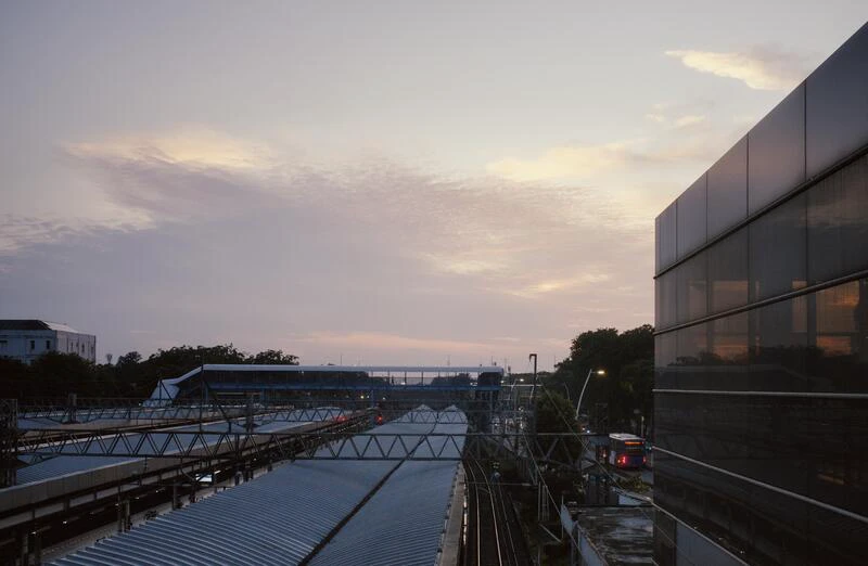 Jatinegara Station view
