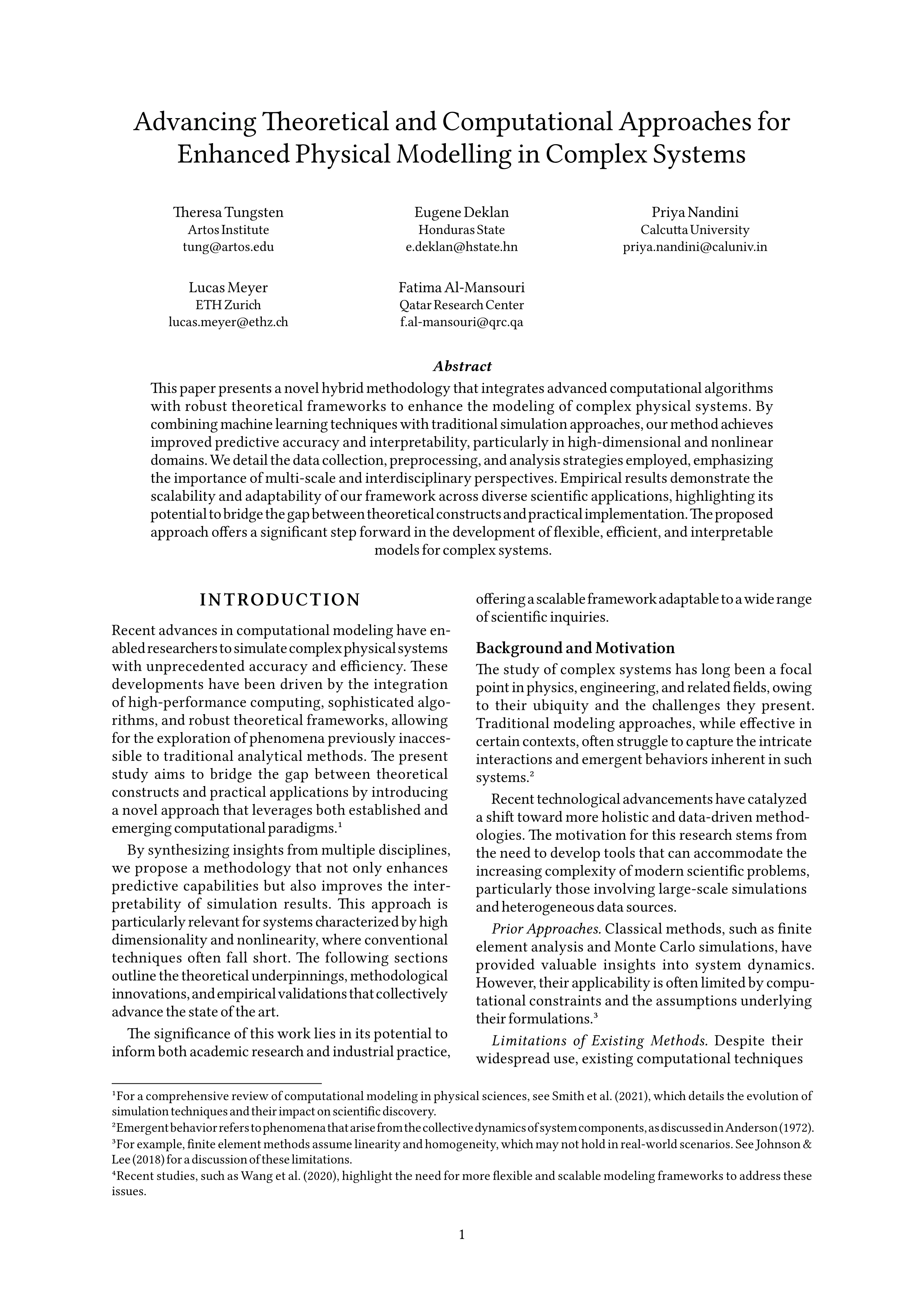 Basic Two Column Article